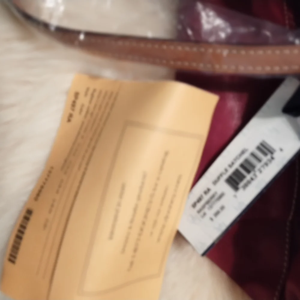 Dooney & Bourke Lambskin Leather Duffle Satchel in Raspberry - Picture 10 of 10